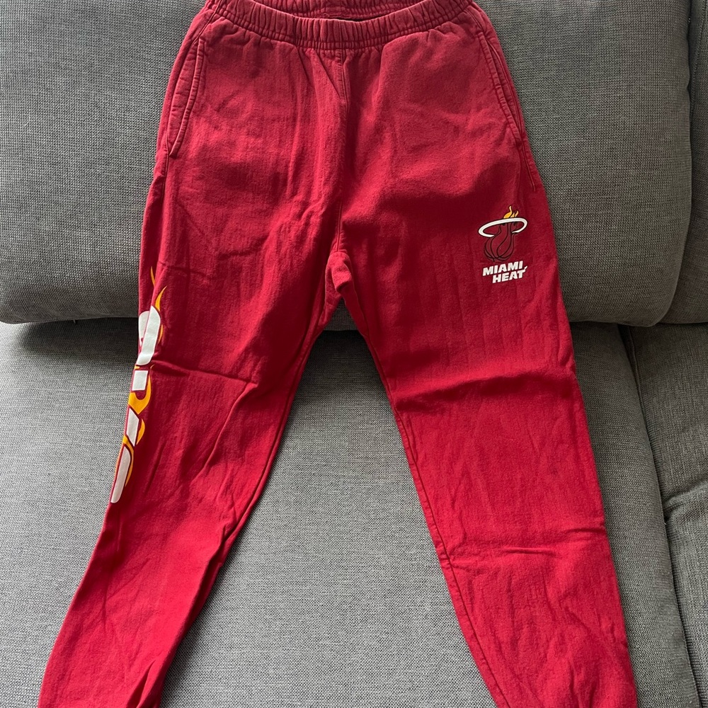 Miami Heat Red Sweatpants